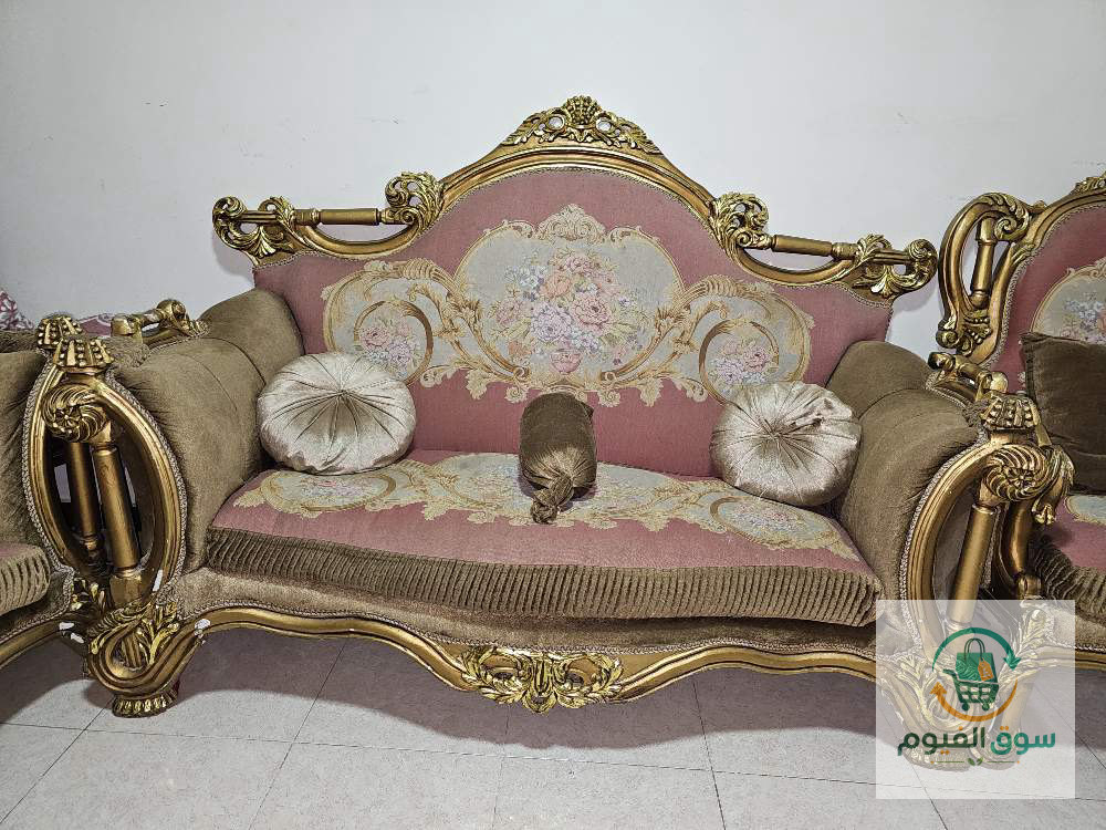 صالون خشب زان مدهب